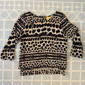 Leopard Print Blouse